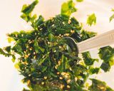 旬のわかめのもち麦ご飯作り方6写真