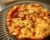 餃子の皮で作る！チーズたっぷりピザ作り方6写真