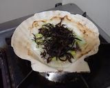 フノリの味噌貝焼き作り方5写真