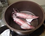 ヤリイカの塩茹で作り方6写真