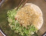ありふれた材料で、最強豚玉お好み焼き作り方2写真