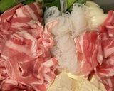 豚肉とダブルネギの鍋作り方1写真