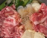 豚肉とダブルネギの鍋作り方2写真