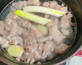 牛スジ煮込み作り方1写真
