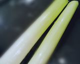 春が旬!茎わかめ白髪ネギ和え　免疫強化食作り方2写真