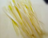 春が旬!茎わかめ白髪ネギ和え　免疫強化食作り方3写真