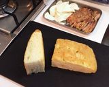 フォカッチャでパニーノ☆スモークチキン作り方1写真