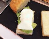 フォカッチャでパニーノ☆スモークチキン作り方3写真