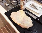 フォカッチャでパニーノ☆スモークチキン作り方6写真
