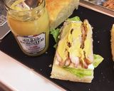 フォカッチャでパニーノ☆スモークチキン作り方18写真