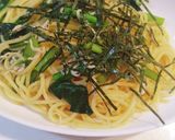簡単!ごま油香る小松菜としらすのパスタ作り方6写真
