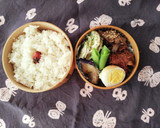 お弁当★焼肉用牛肉&豚肉の2種類韓国ダレ作り方10写真