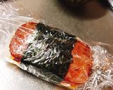 手を汚さずに、SPAMおにぎり☆彡作り方14写真