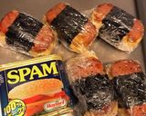 手を汚さずに、SPAMおにぎり☆彡作り方15写真
