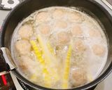 鶏団子と細竹の塩麹煮♪【冷凍保存】にも作り方4写真