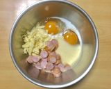 超簡単☆チーズウインナーたまご焼き♪♪♪作り方1写真