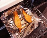 鮭の和風ヘルシー弁当　ミニプリンつき作り方1写真