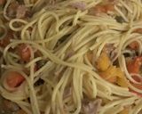 残り物レシピ・ツナ缶パスタ作り方4写真