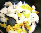 離乳食中期〜　あま〜い焼き芋パンがゆ⁂作り方3写真