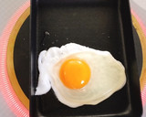簡単朝食お弁当♪卵焼き器でハム卵トースト作り方1写真