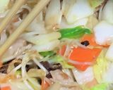 姜葱醤で【簡単】八宝菜風あんかけの味付け作り方6写真