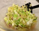 春キャベツとアンチョビのホットサラダ作り方5写真