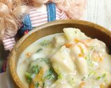 リカちゃん♡ホワイトシチュー(里芋)作り方25写真