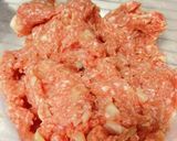 【下味冷凍】捏ねて丸めただけの肉だんご作り方1写真