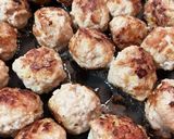【下味冷凍】捏ねて丸めただけの肉だんご作り方3写真