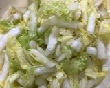 白菜の塩昆布和え作り方1写真