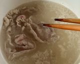 豚肉と春雨とチンゲンサイのスープ作り方3写真