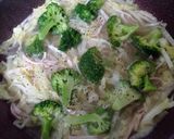 ハムと白菜のスープスパゲティ作り方4写真