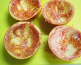 鮮やか！ブラッドオレンジ寒天♪皮を器に作り方3写真