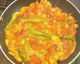 から揚げとトマトジュースで親子丼作り方8写真