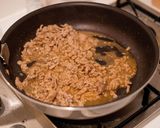 豚ひき肉の味噌そぼろ！丼作り方2写真