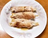 簡単ヘルシー豚肉のもやし巻き作り方4写真