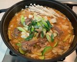 韓国⭐︎牛肉味噌シチュー 차돌된장찌개作り方9写真