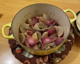 紅白かぶとラム煮込み作り方7写真