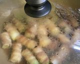 長ネギの豚バラと大葉巻き作り方10写真