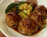 椎茸とピーマンの肉詰め。醤油ソース。作り方9写真