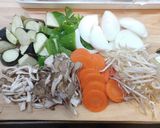超簡単！彩り野菜の甘辛コチュジャン炒め！作り方1写真