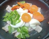 超簡単！彩り野菜の甘辛コチュジャン炒め！作り方5写真