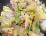 白菜とベーコンのコンソメ炒め作り方4写真