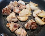 かぶともも肉の甘辛オイスター炒め作り方4写真