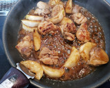 かぶともも肉の甘辛オイスター炒め作り方5写真