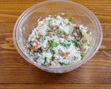 ☆簡単☆サバ缶で！鯖と大葉と梅のおにぎり作り方3写真