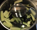 厚揚げと茄子とスナップエンドウのポン酢煮作り方4写真
