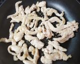 胸肉を柔らかく♡青椒肉絲風炒め作り方5写真