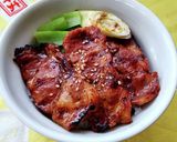 焼肉用豚肩ロース肉で焼肉丼♪作り方1写真