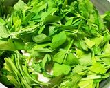 豆腐とせりを煮てみました作り方4写真